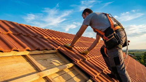 Arlington roof project